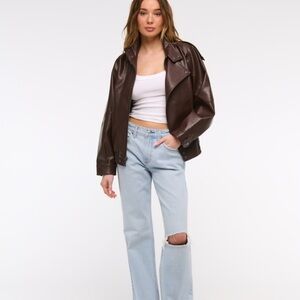 Abercrombie & Fitch Baggy Low Rise Jeans 31 short